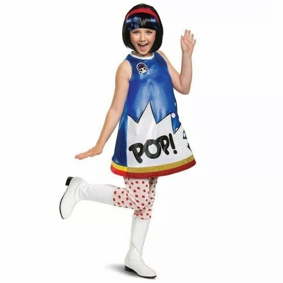 Disguise Other - Disguise LOL Pop Heart Costume Child Med 7-8